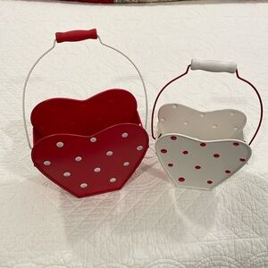 Heart Shaped Valentine Buckets